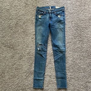 Rag & Bone skinny Jean size 26